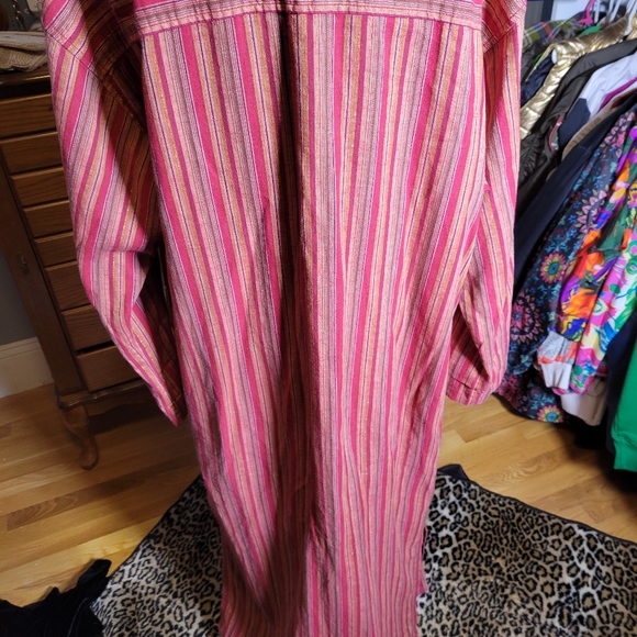 VINTAGE 80'S LIZ WEAR STRIPED TUNIC AND PANTS - Picture 4 of 11